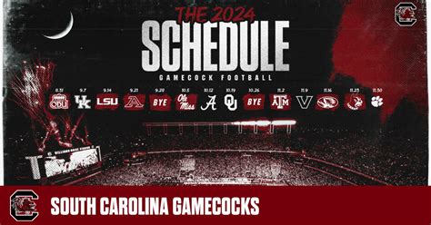 2012 south carolina football schedule